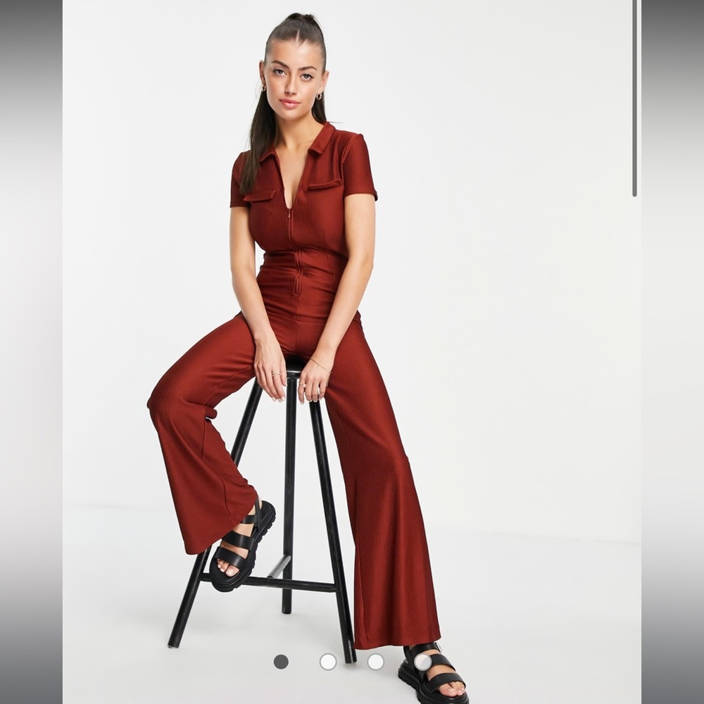 Women's Rust Jumpsuit
